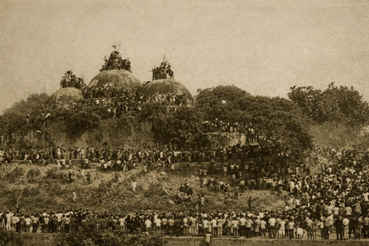 Demolition of the Historic Babri Masjid in Ayodhya